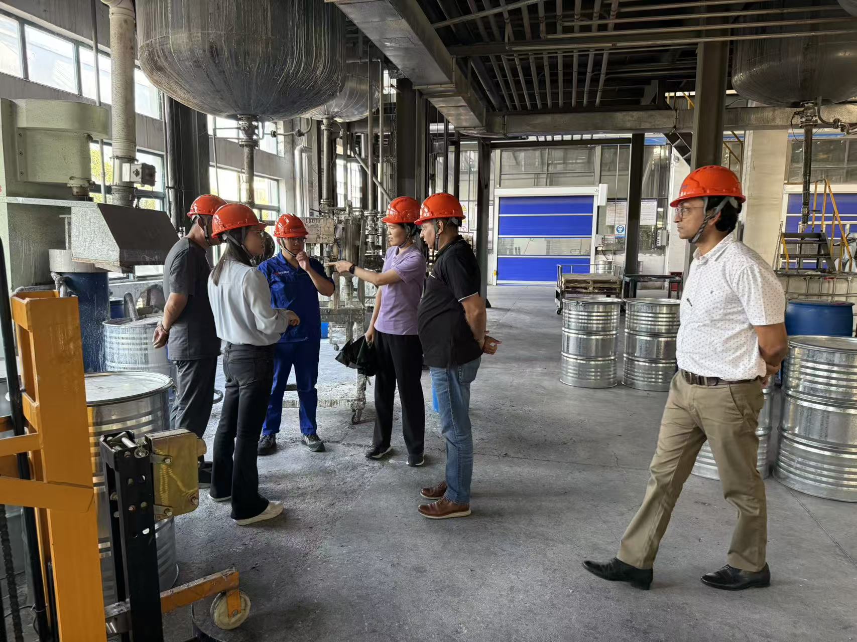Factory visit and technical discussion